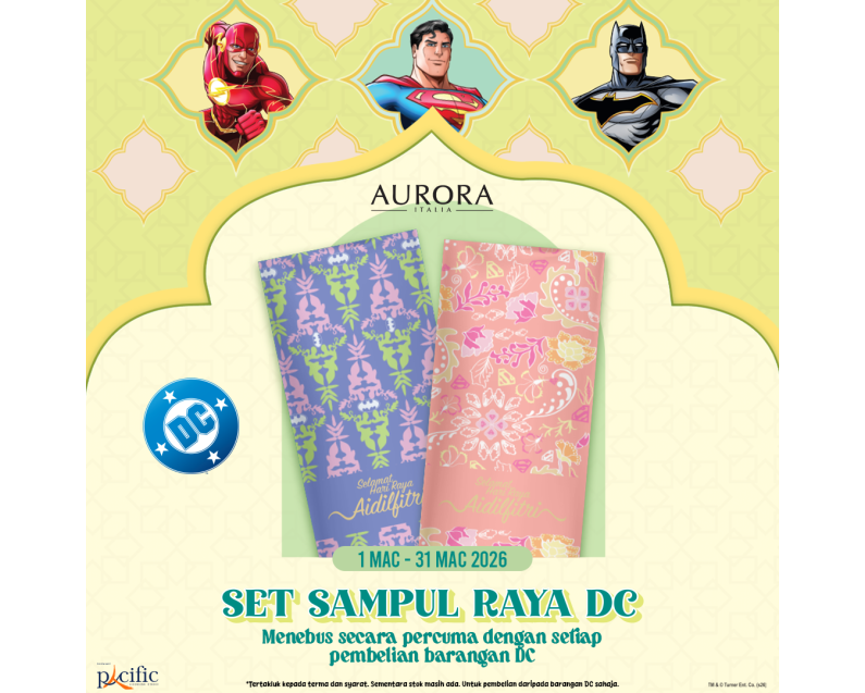 [NEW LAUNCH PRE-OREDER] DC x AURORA ITALIA (0.25g) 999.9 DC Raya Superman and Supergirl Limited Edition Gold Bar
