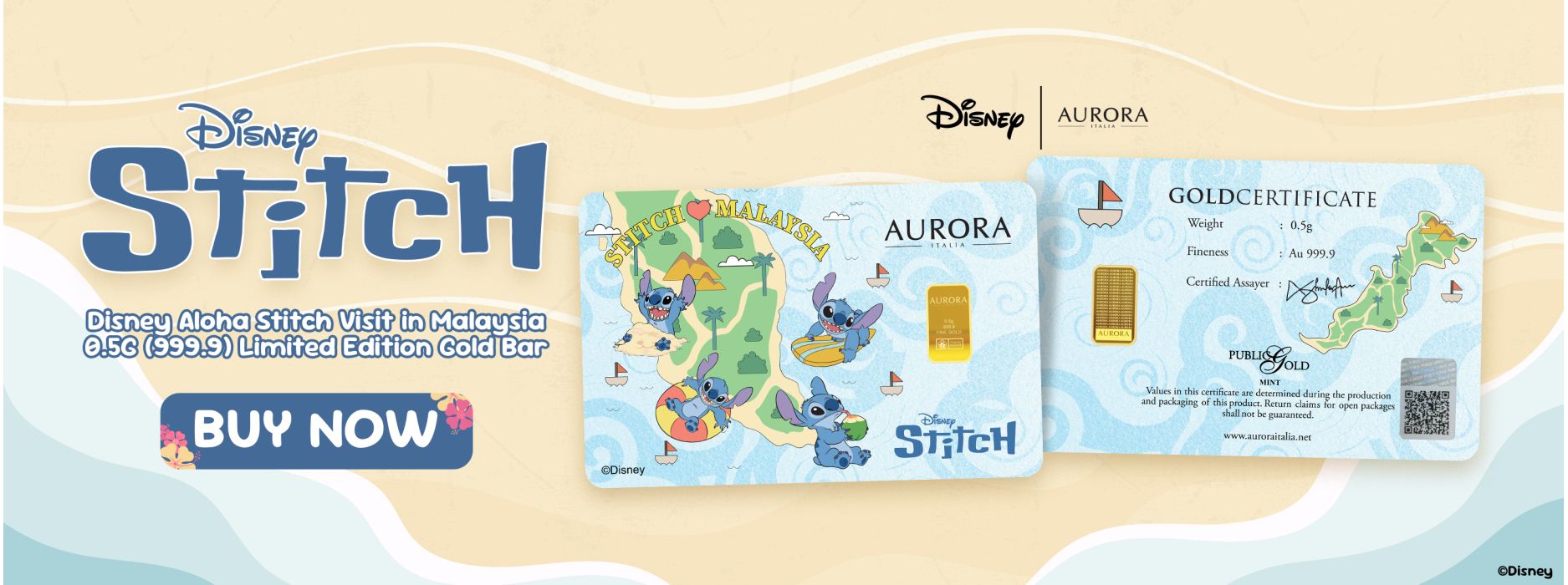 0.5g Stitch Visit Malaysia