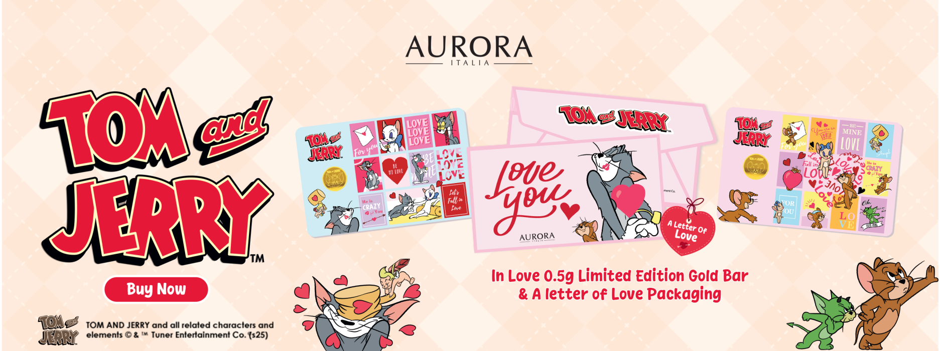 0.5g Tom & Jerry In Love
