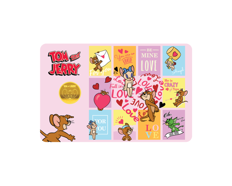 WARNER BROS X AURORA ITALIA (0.5g) 999.9 Tom & Jerry In Love