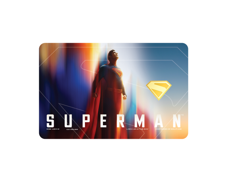 [NEW LAUNCH] DC x AURORA ITALIA (1g) 999.9 Superman Movie Limited Edition Gold Bar