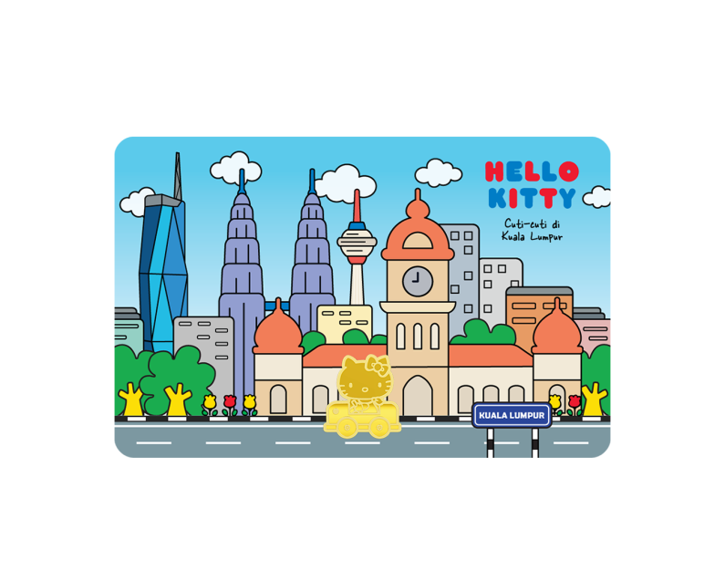 [NEW LAUNCH] SANRIO x AURORA ITALIA (1g) 999.9 Hello Kitty Cuti-cuti di Malaysia Limited Edition Gold Bar
