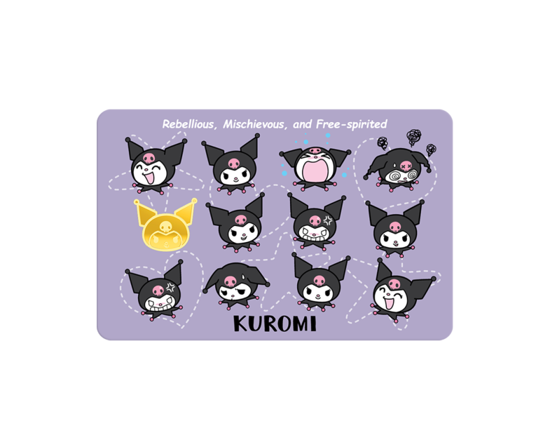 SANRIO x AURORA ITALIA (1g) 999.9 Kuromi Limited Edition Gold Bar