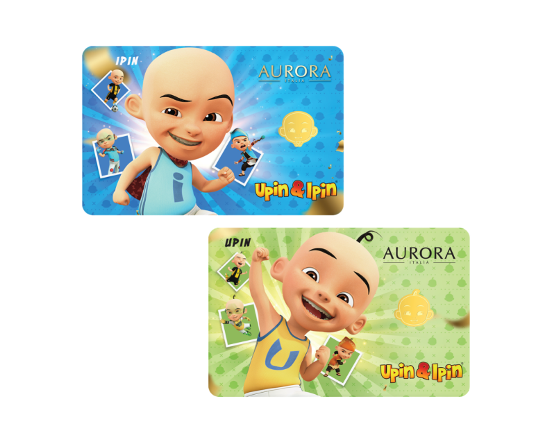  [NEW LAUNCH] UPIN & IPIN x AURORA ITALIA (1g) 999.9 Upin & Ipin Limited Edition Gold Bar