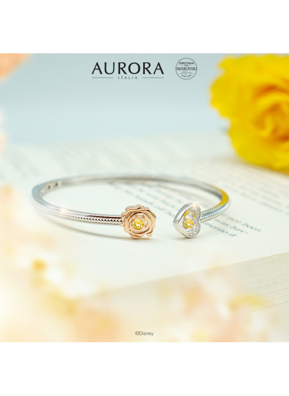 BEAUTY & THE BEAST ROSE & FANGS BANGLE | SWAROVSKI ...