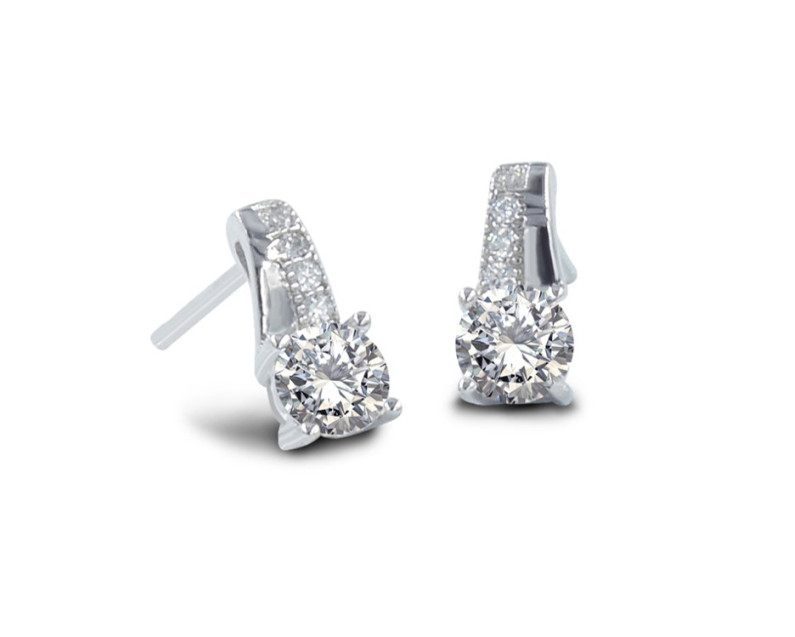 AUROSES Stud Earring Sterling Silver