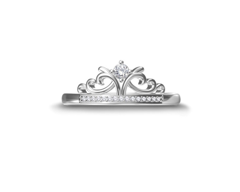 Auroses Princess Tiara Ring
