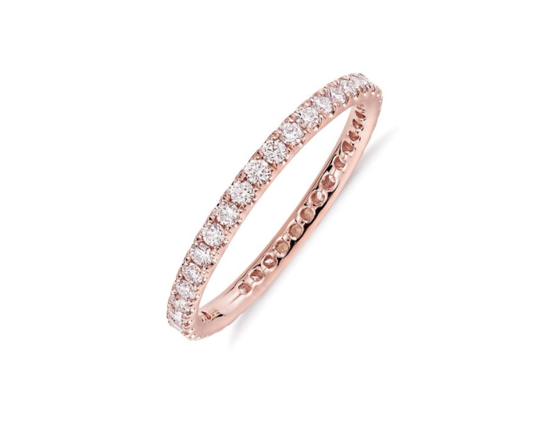 Auroses Scallop Eternity Ring