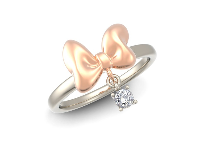 DISNEY x AURORA ITALIA Minnie Ribbon Ring