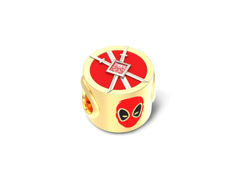 MARVEL x AURORA ITALIA Avengers Iconic Deadpool Charm