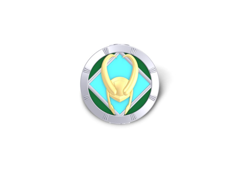 MARVEL x AURORA ITALIA Avengers Loki God Of Mischief Charm