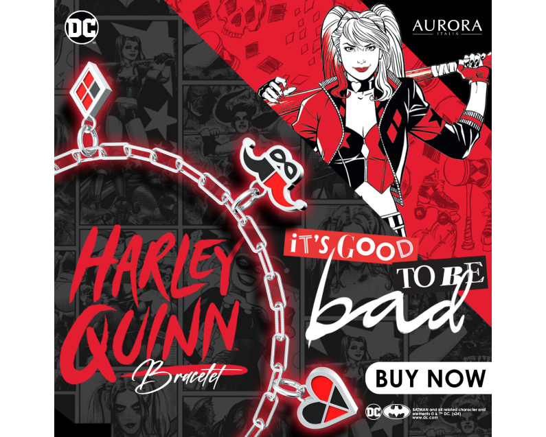 DC x AURORA ITALIA Harley Quinn Bracelet