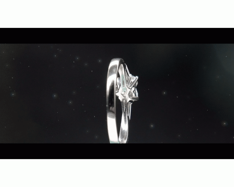 Auroses Only Heart Solitaire Ring